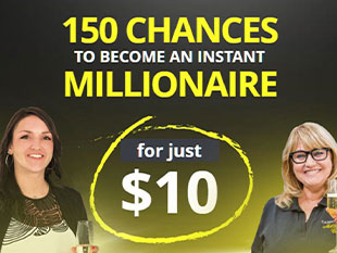 150 chances to become an millionaire
