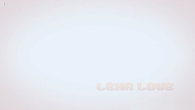 Lena Love pisses all over herself and a glass table