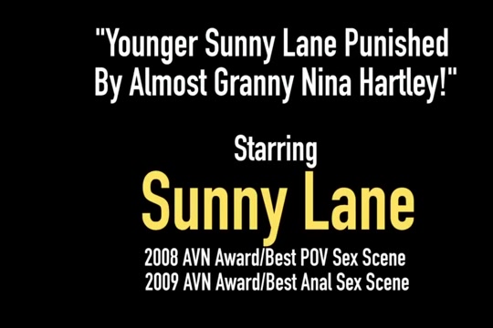 Younger Sunny Lane Punished By Almost Granny Nina Hartley!